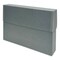 Lineco Archival Document Storage Case - Blue Gray, 15-1/2" x 10-1/2" x 2-1/2"